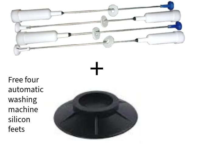 haier 8 kg automatic washing machine shocks absorber internal size 41.5cm external 55cm