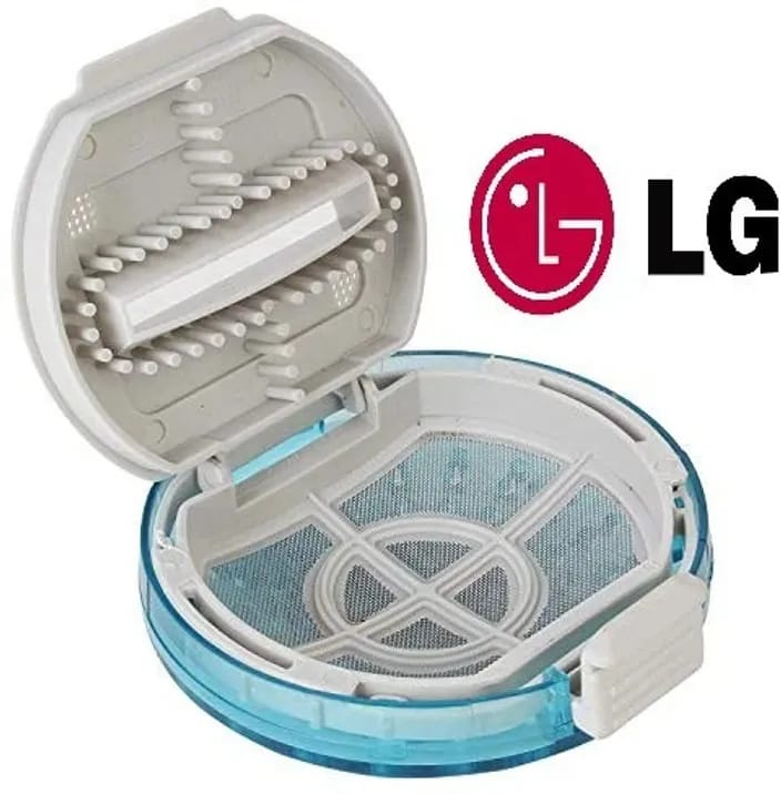 Automatic Washing Machine Lint Filter/Dust Filter/Waste Collector/Lint Catcher/LG. Parts Net/Jali Filter | (Color - Blue) (Pack of 1)